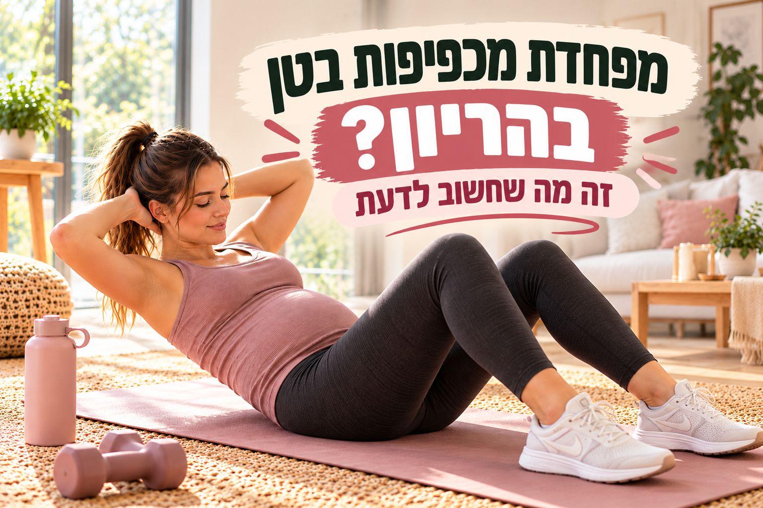 כפיפות בטן בהיריון?