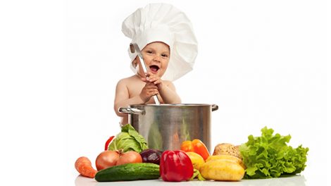 תינוק, ירקות, מרק